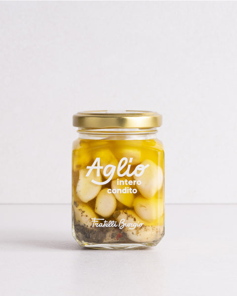 Aglio intero condito