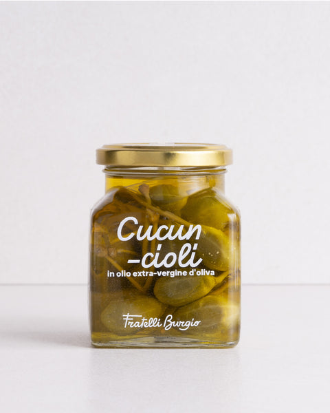 Cucuncioli in olio extra vergine di oliva