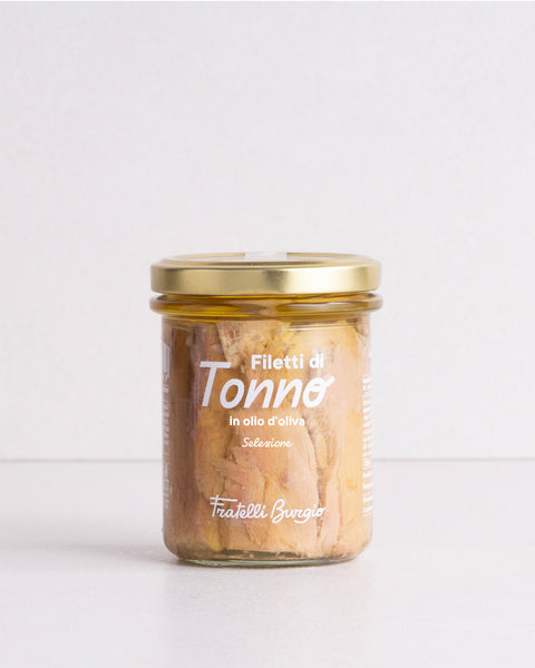 Filetti di tonno in olio di oliva