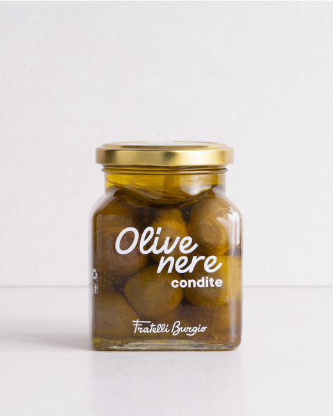 Olive nere condite