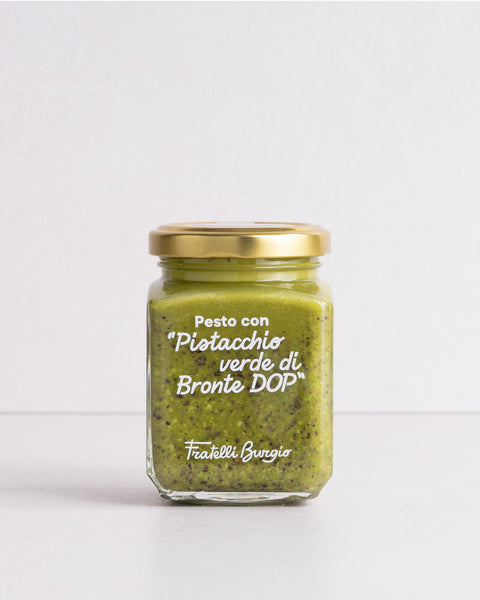 Pesto con "Pistacchio verde di Bronte DOP"