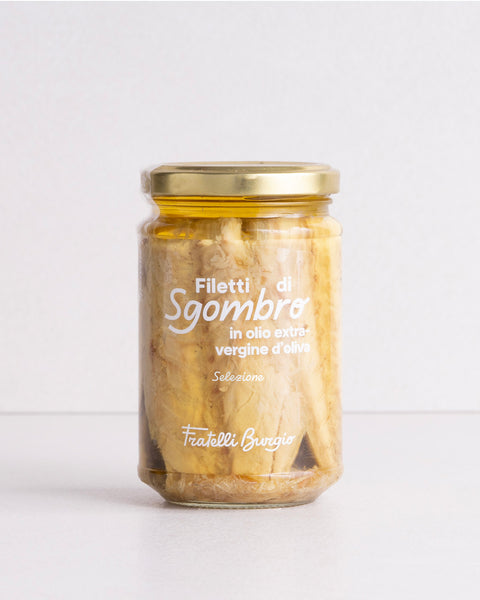 Filetti di sgombro in olio di oliva