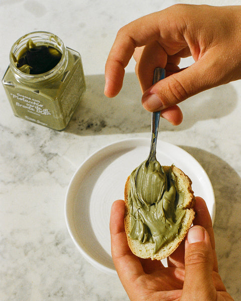 Crema con "Pistacchio verde di Bronte DOP"