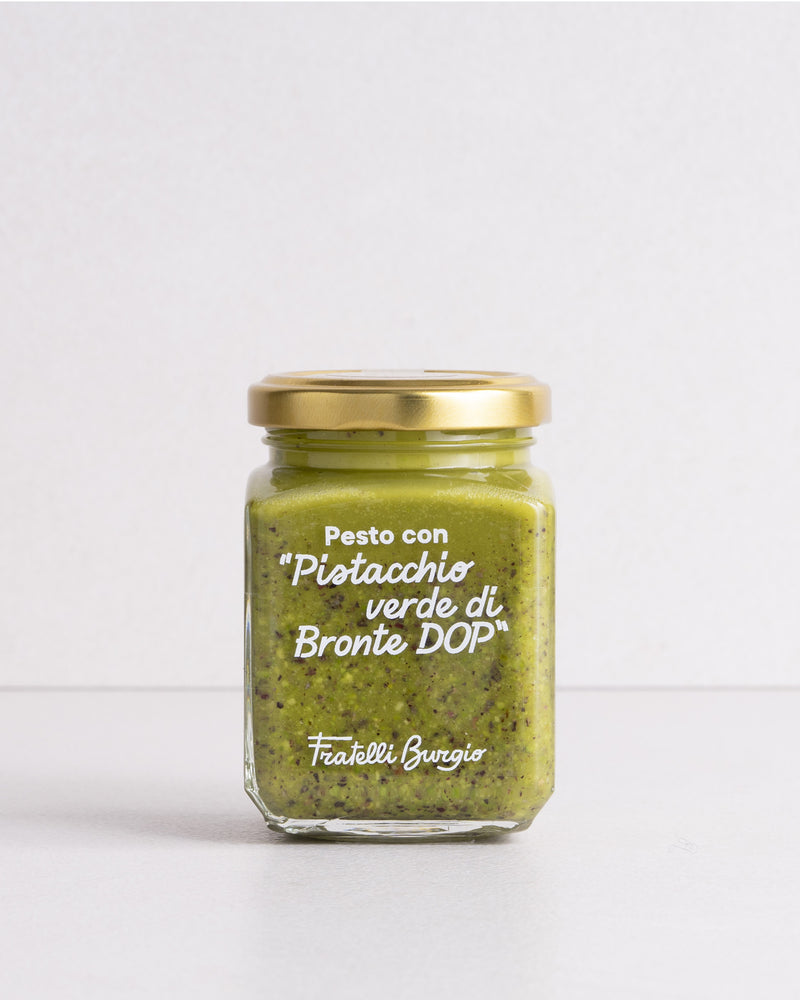 Pesto con "Pistacchio verde di Bronte DOP"