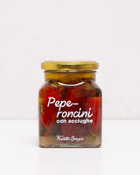 Peperoncini con acciughe